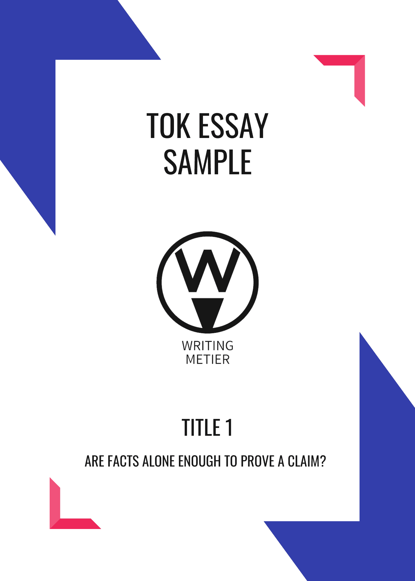 tok essay title 1 example